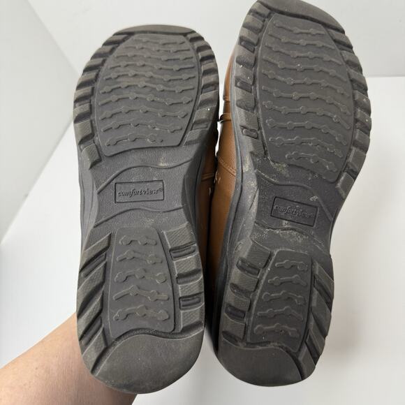 Comfortview Natalia Brown Slip-On Loafers Size 10.5 WW Wide Comfort Casual Shoes - Picture 10 of 11